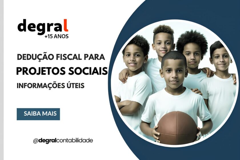 Dedução Fiscal para Projetos Sociais